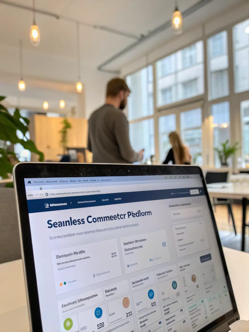 A screenshot of a user-friendly live commerce platform interface, emphasizing its features for managing products, sales, and customer interactions.