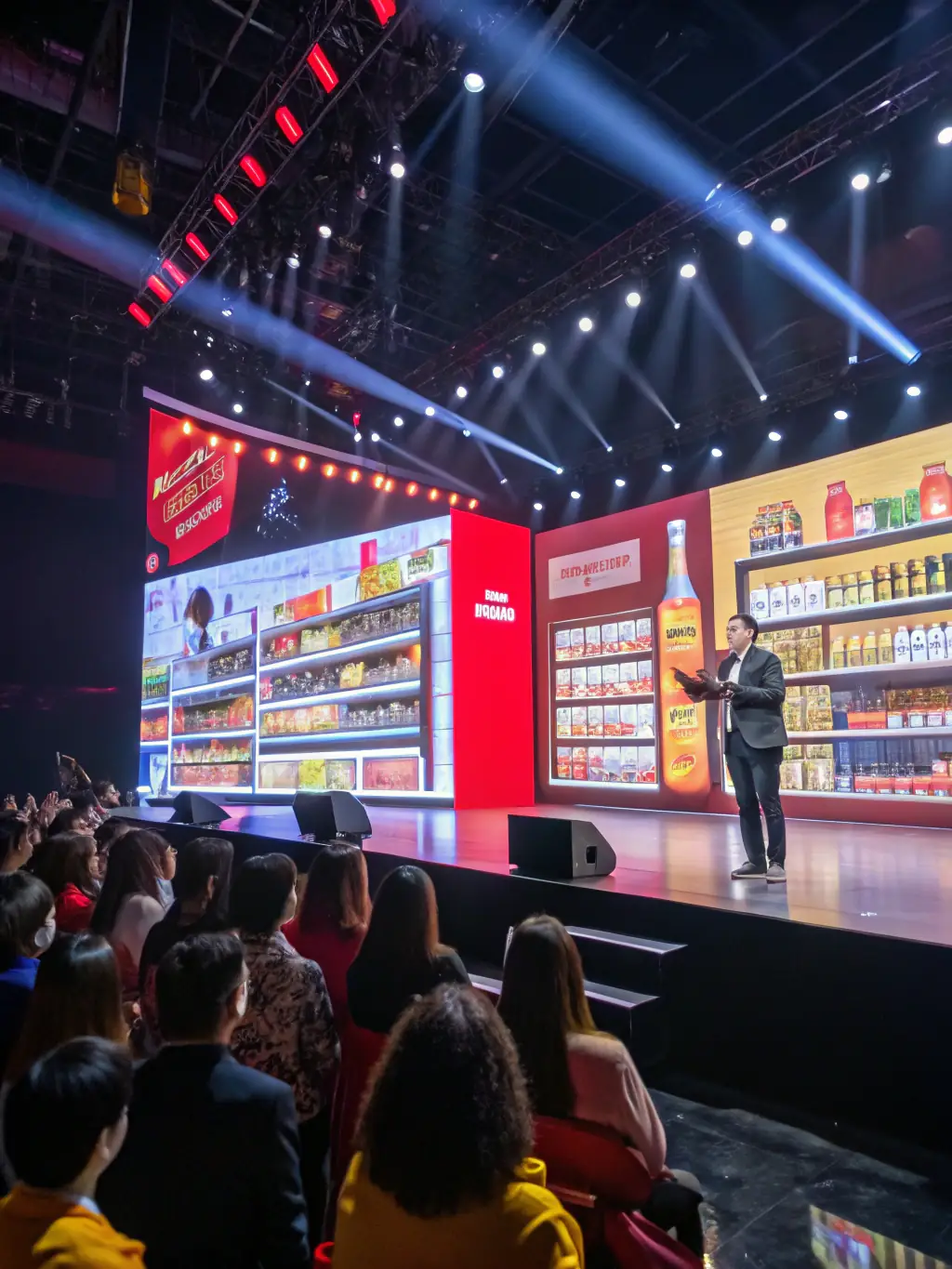 A successful live commerce event being broadcasted, showcasing best practices in action and highlighting community-driven success stories.